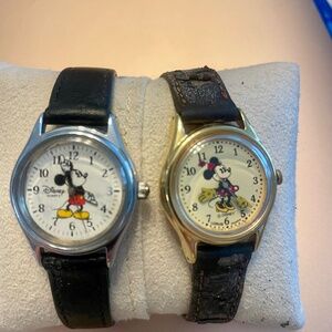 Disney Mickey and Minnie Watches